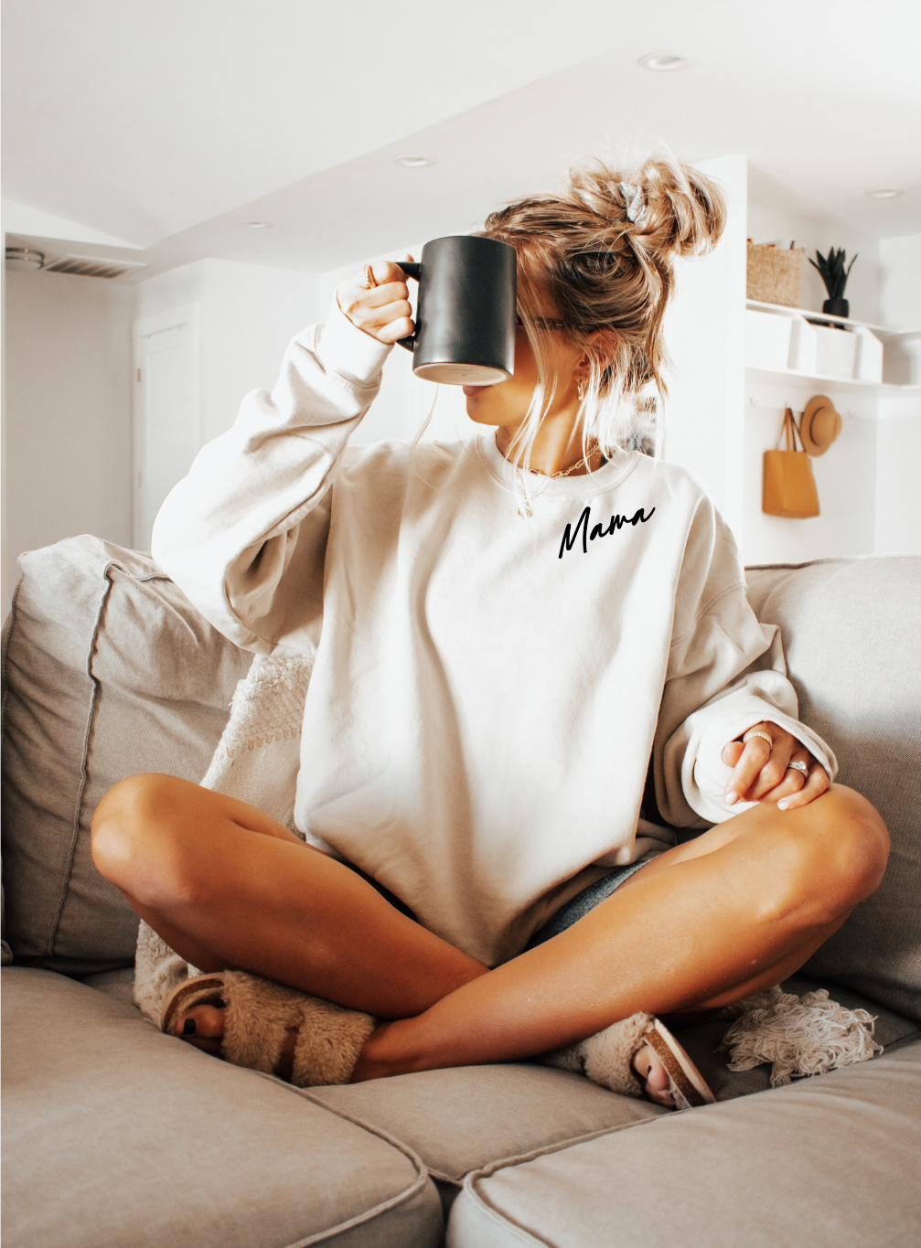 MOTHERS SWEATSHIRT - NECK