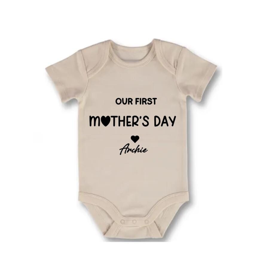 FIRST MOTHERS DAY BODYSUIT