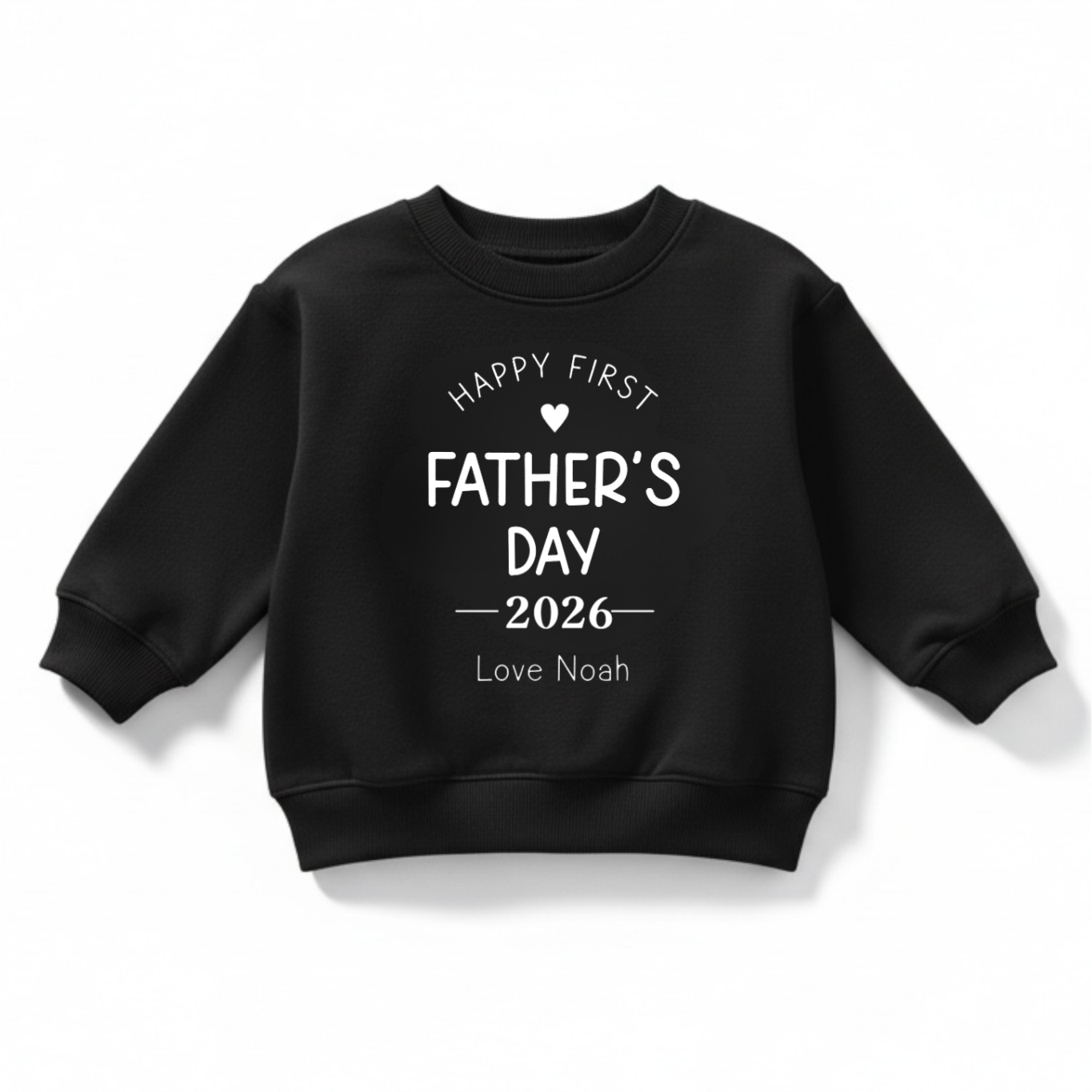 FIRST FATHERS DAY PERSONALISED SWEATSHIRT