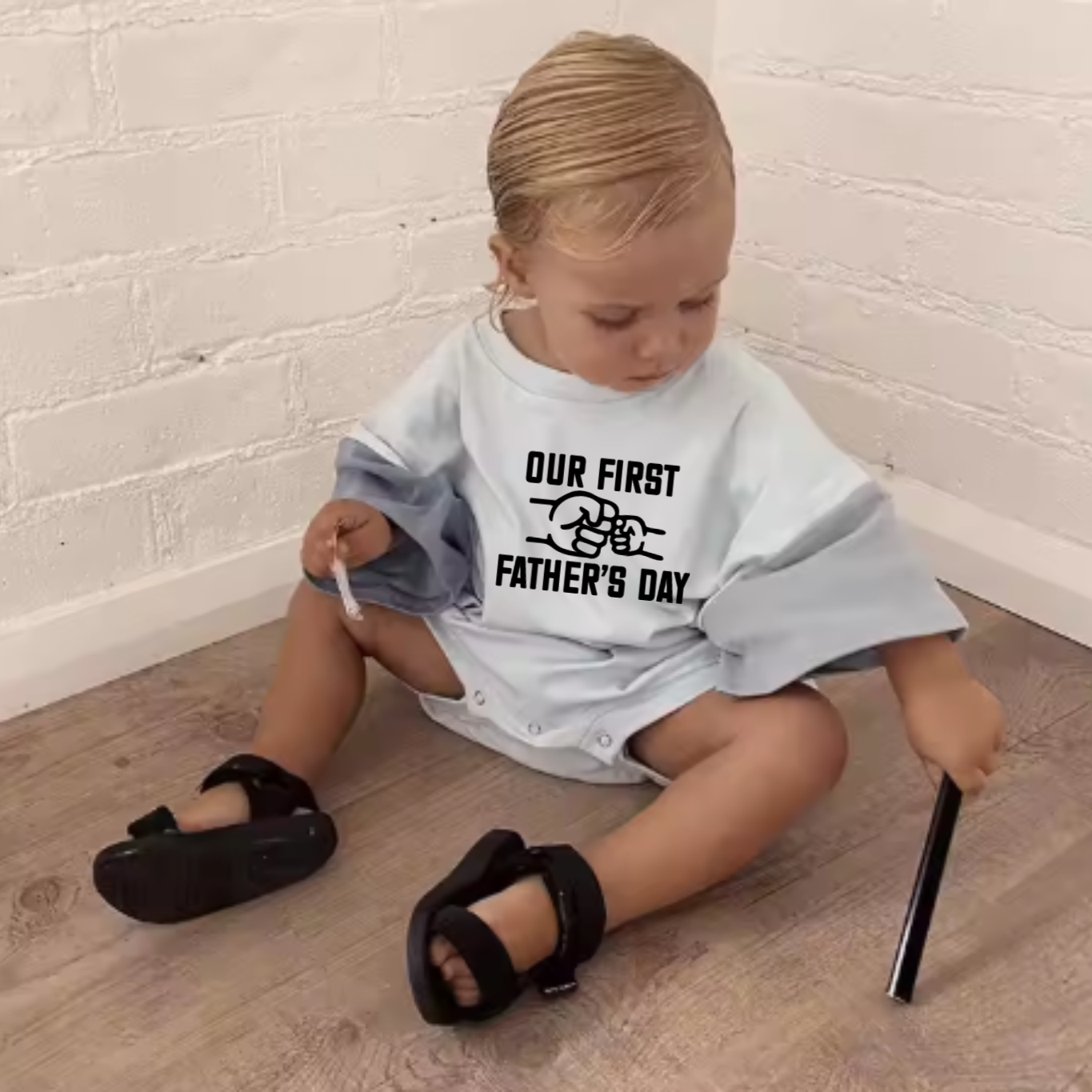 FIRST FATHERS DAY ROMPER