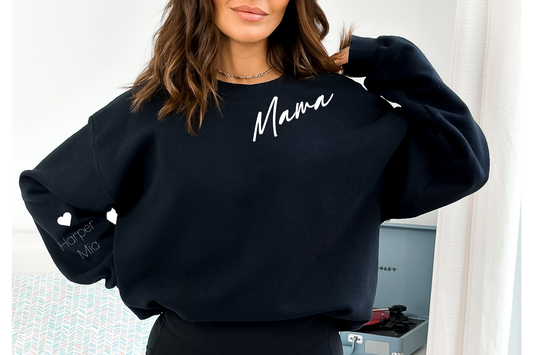 MOTHERS SWEATSHIRT - NECK