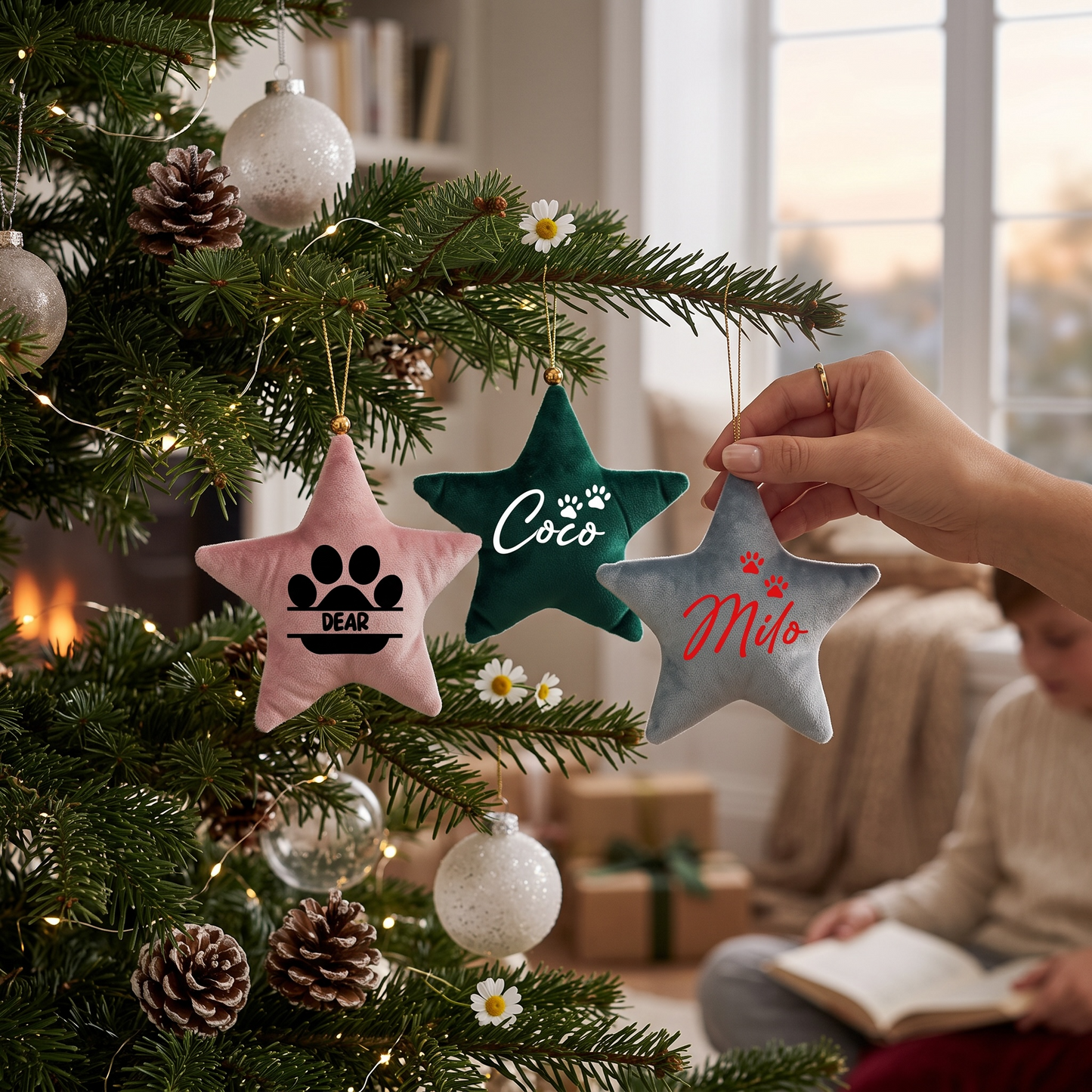 DOG STAR DECORATION