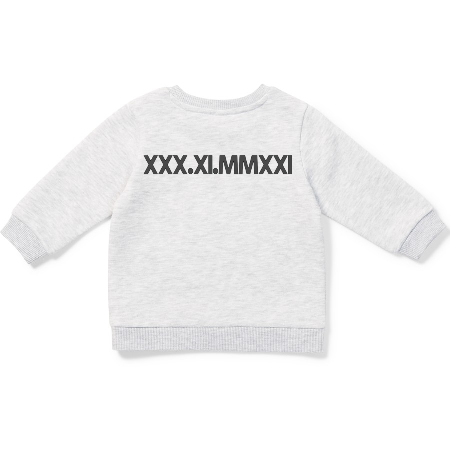 ROMAN NUMERAL SWEATSHIRT