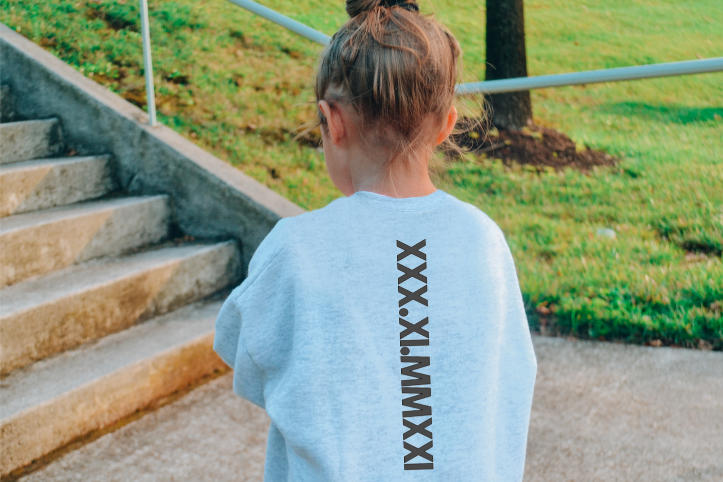 ROMAN NUMERAL SWEATSHIRT