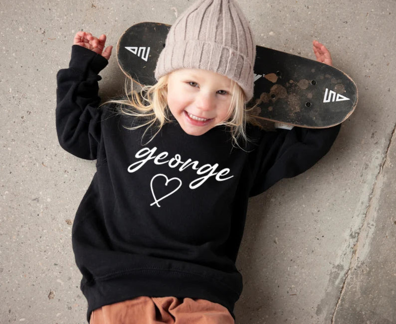 NAME WITH HEART - Sweatshirt