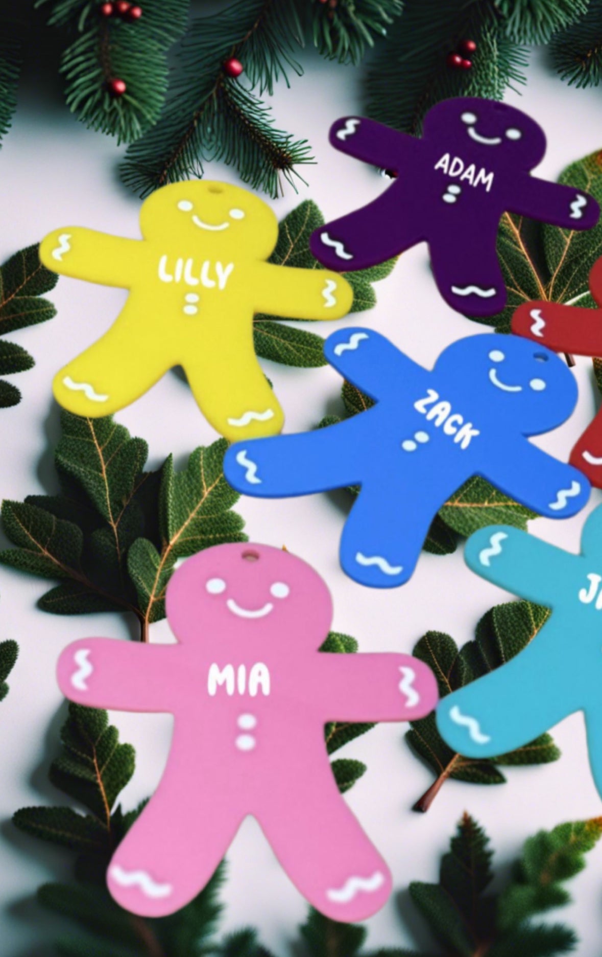 GINGERBREAD CHRISTMAS TREE DECORATION