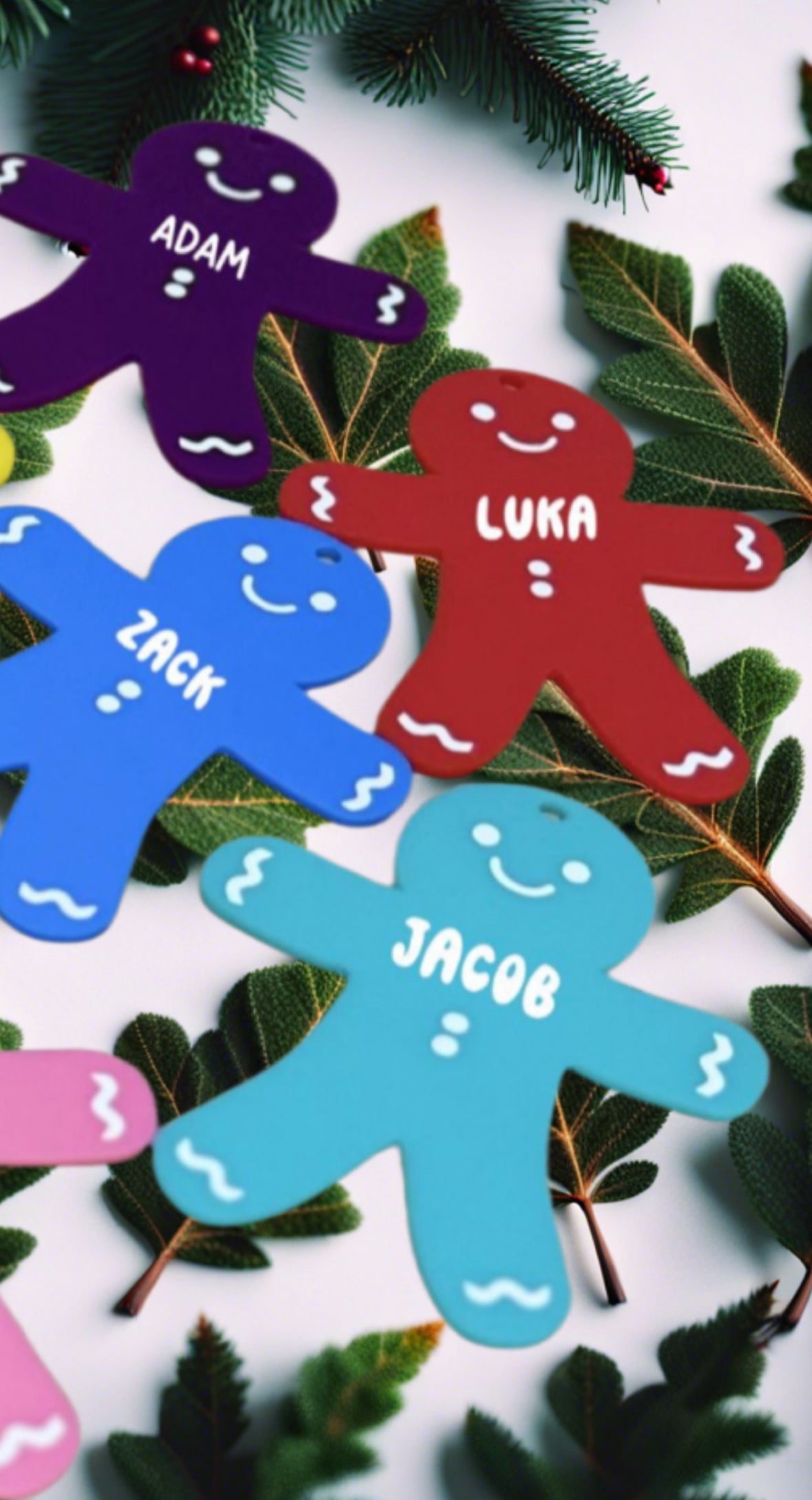 GINGERBREAD CHRISTMAS TREE DECORATION
