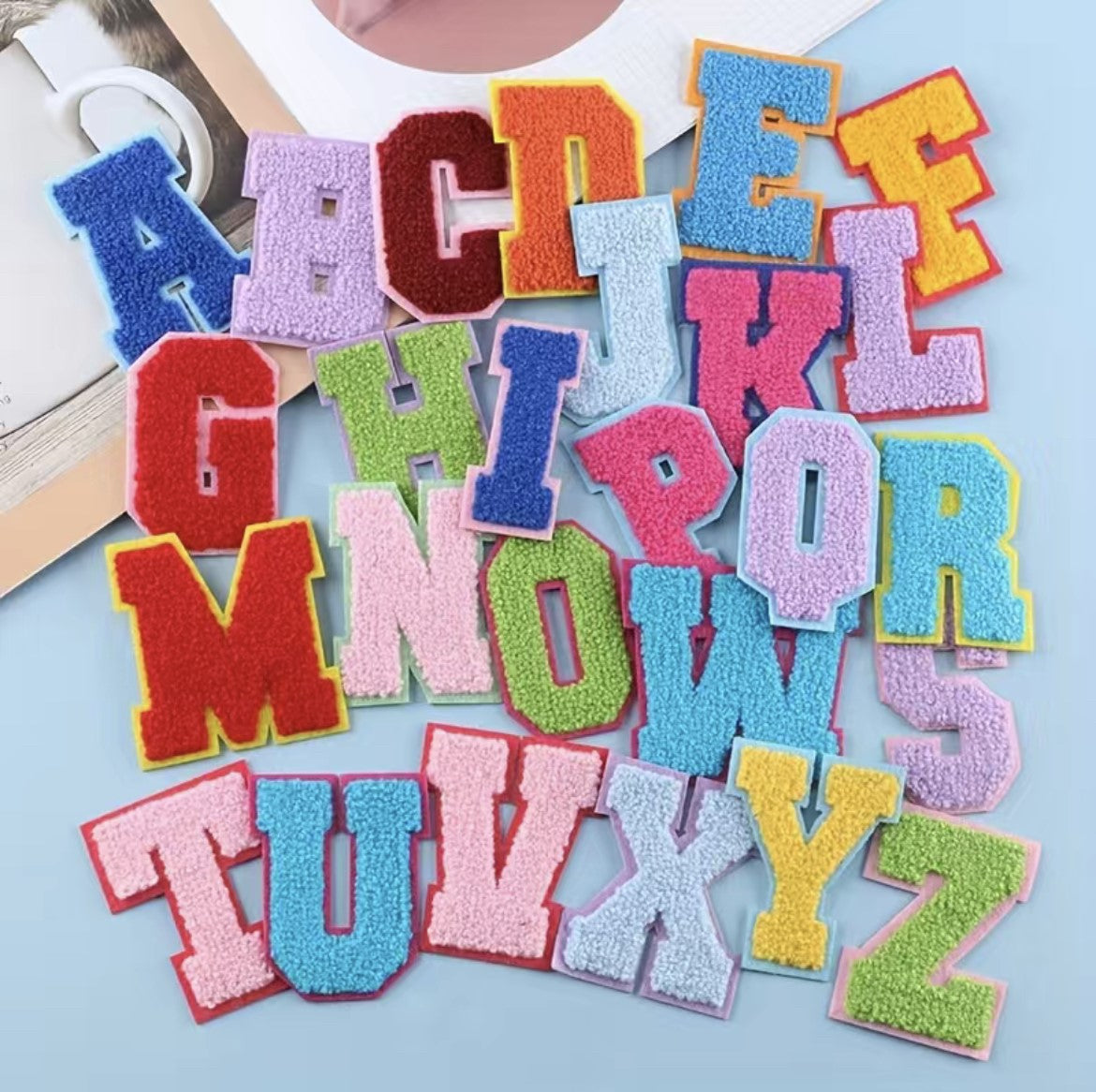 CHENILLE INITIAL SWEATSHIRT