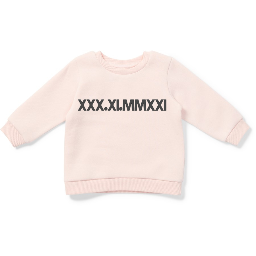 ROMAN NUMERAL SWEATSHIRT