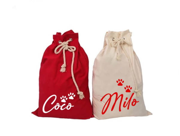 DOG CHRISTMAS SACK