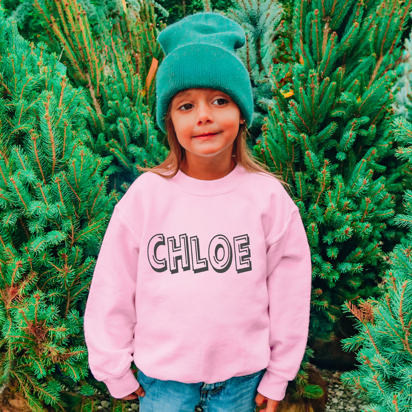 BOLD NAME SWEATSHIRT