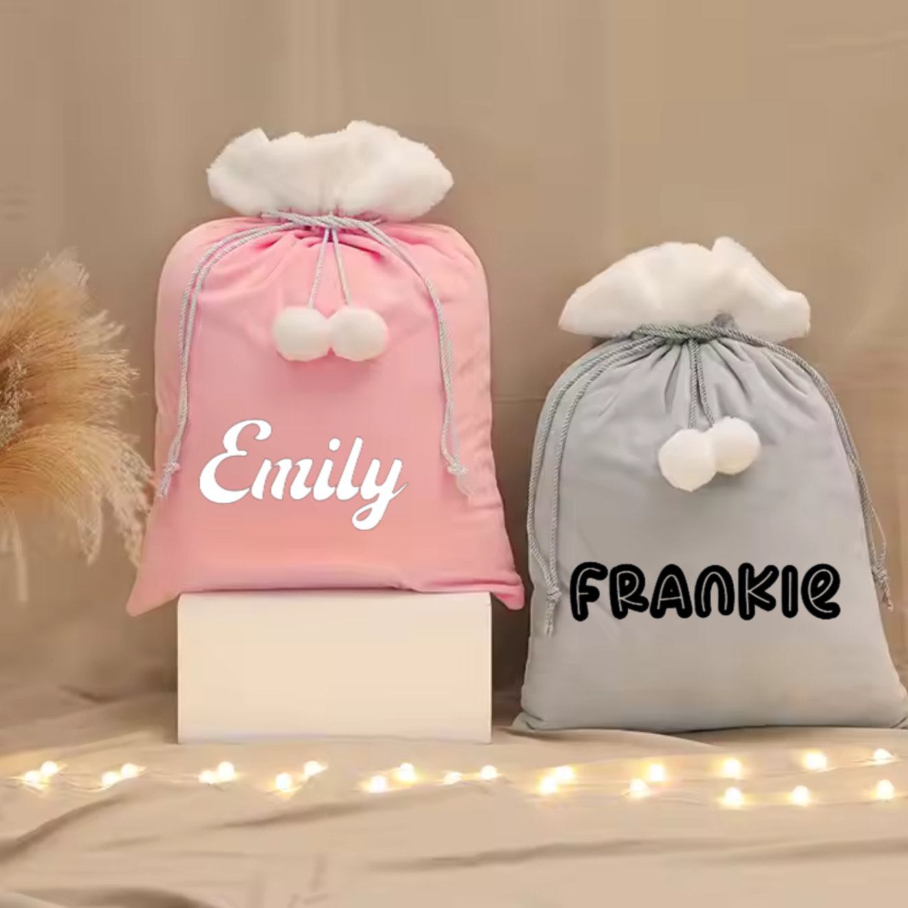 LUX CHRISTMAS SACK - BLUE