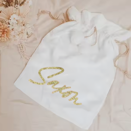 LUX CHRISTMAS SACK - WHITE