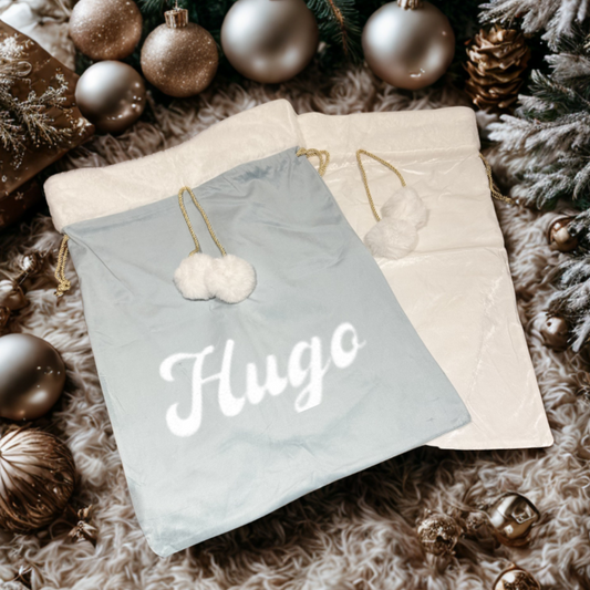 LUX CHRISTMAS SACK - BLUE