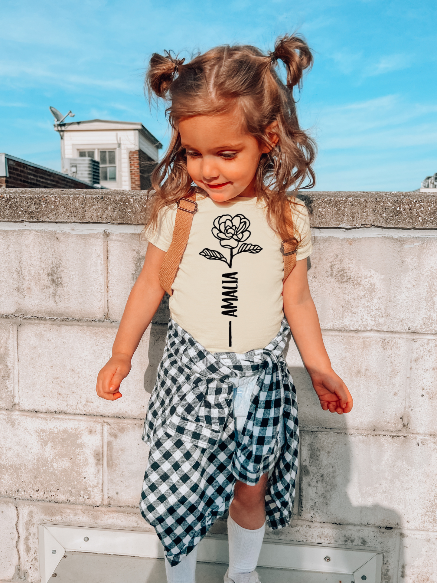 FLOWER STEM NAME TEE