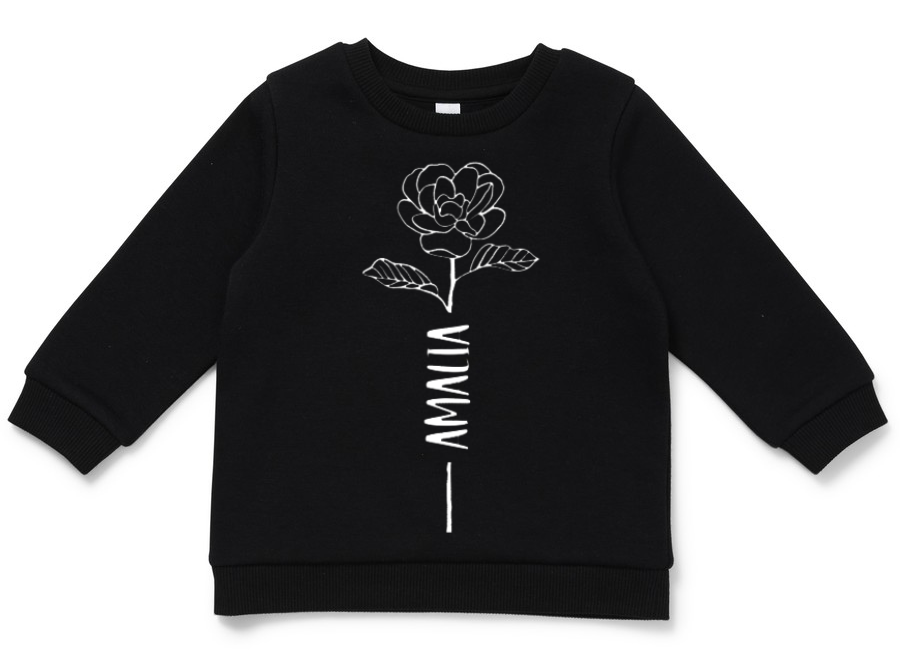 FLOWER STEM NAME SWEATSHIRT