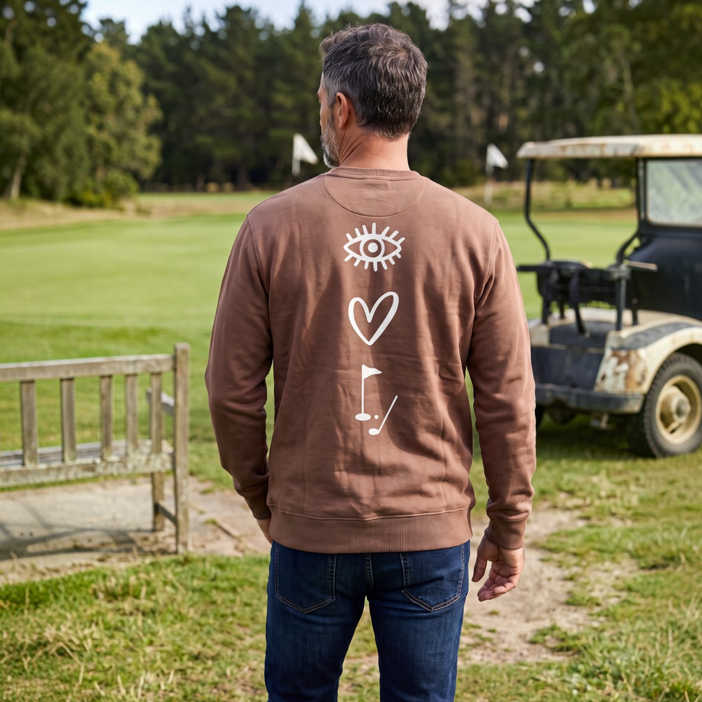 I LOVE ⛳️ SWEATSHIRT