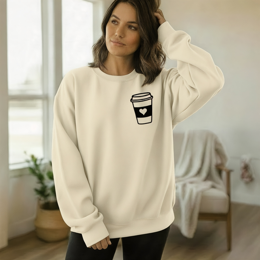 I LOVE ☕️  Sweatshirt