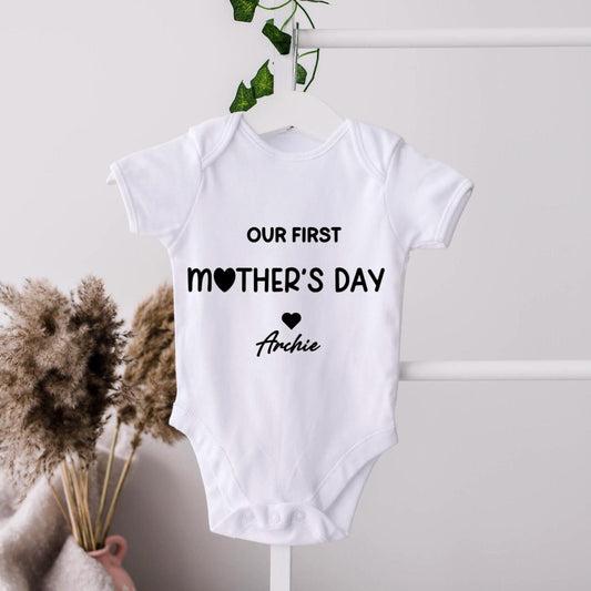 FIRST MOTHERS DAY BODYSUIT