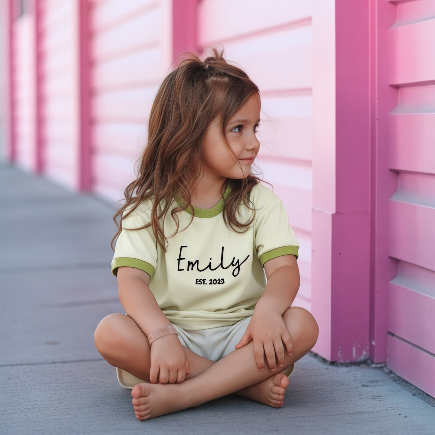CURSIVE NAME & EST TEE