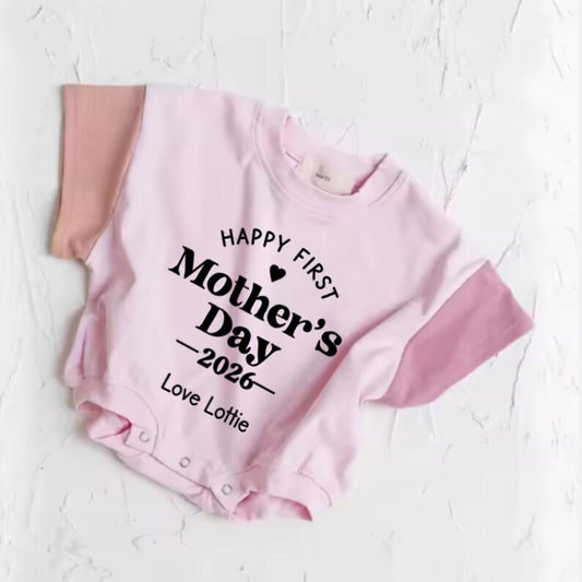 PERSONALISED FIRST MOTHERS DAY ROMPER