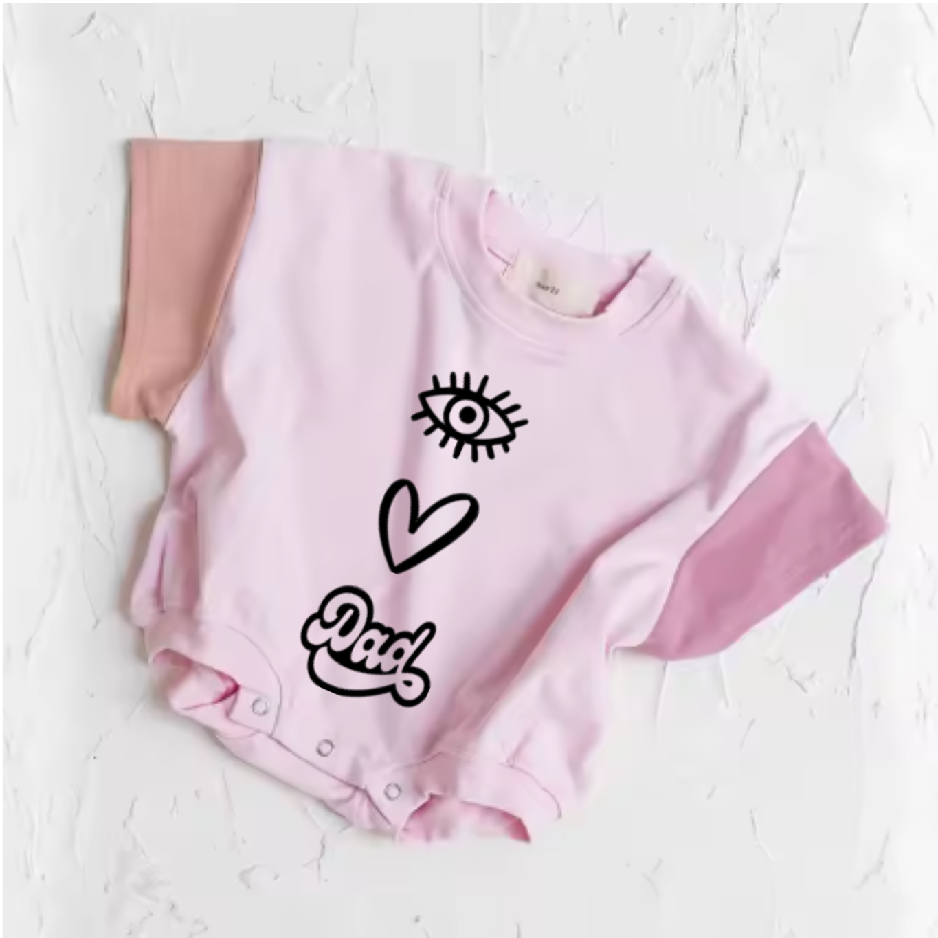 I LOVE DAD ROMPER