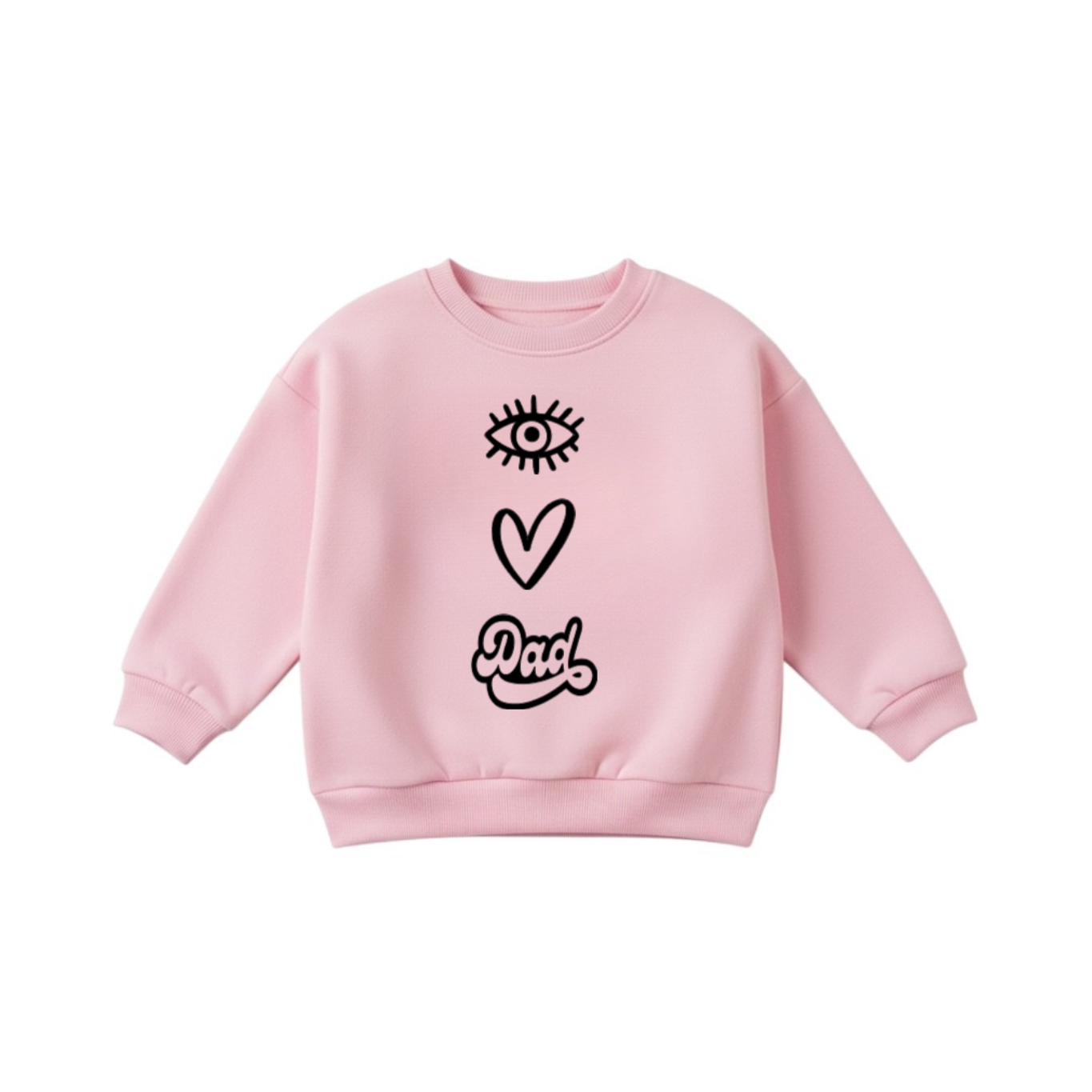 I LOVE DAD SWEATSHIRT