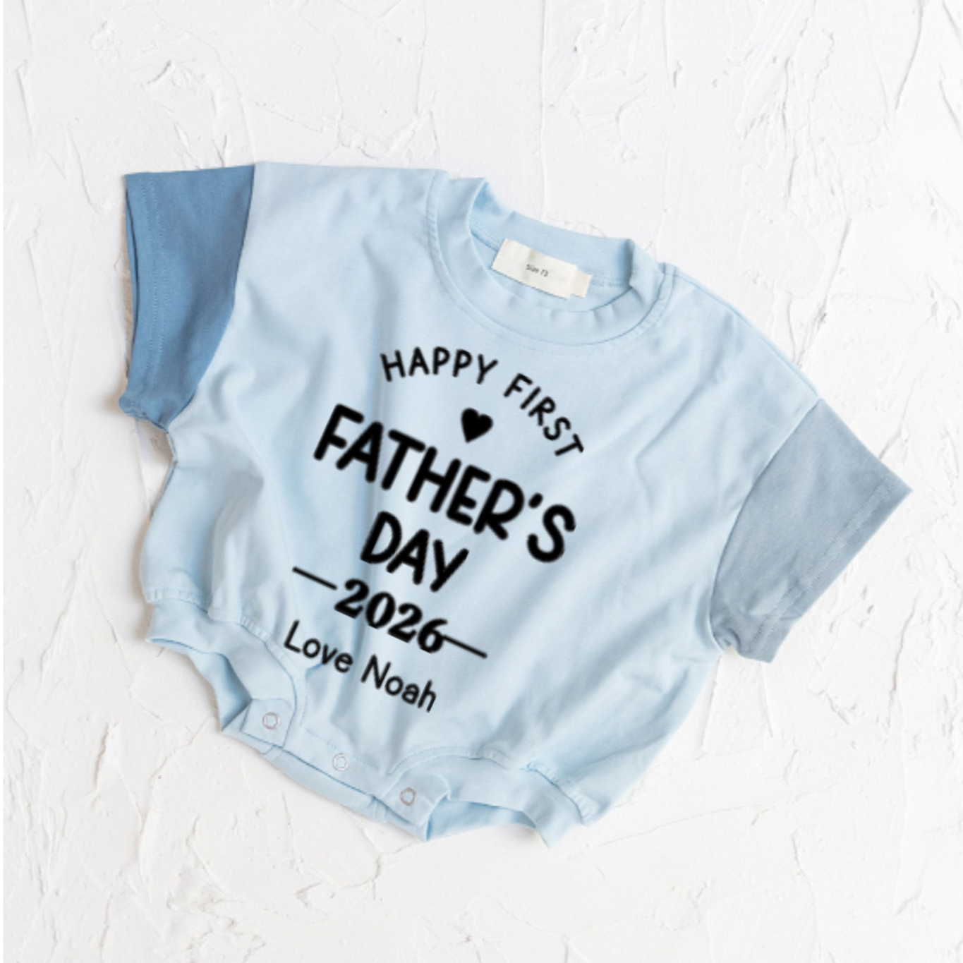 PERSONALISED FIRST FATHERS DAY ROMPER