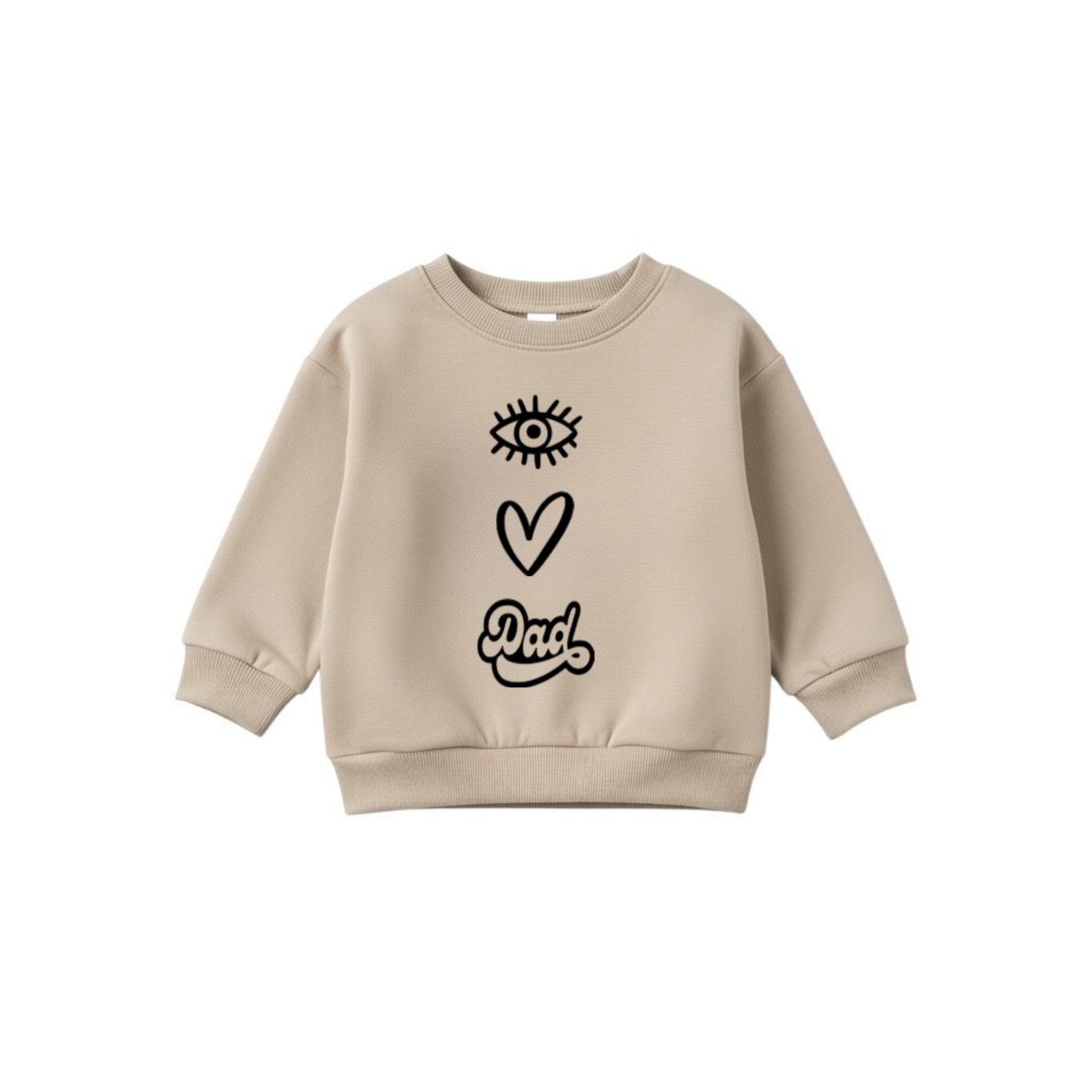 I LOVE DAD SWEATSHIRT