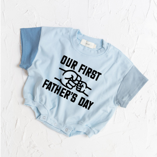 FIRST FATHERS DAY ROMPER