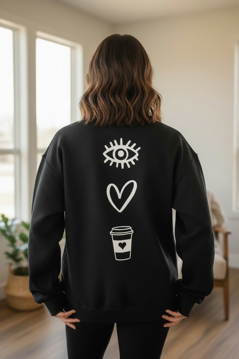 I LOVE ☕️  Sweatshirt