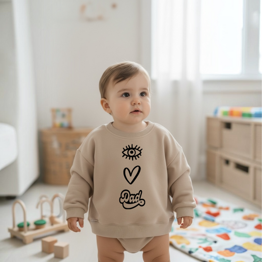 I LOVE DAD SWEATSHIRT