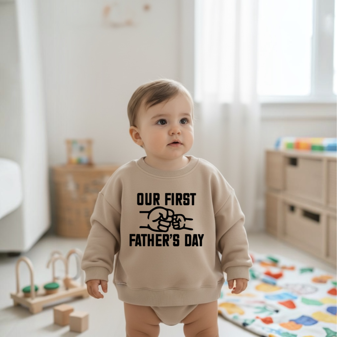 FIRST FATHERS DAY SWEATSHIRT