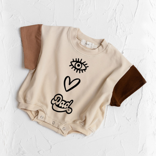 I LOVE DAD ROMPER