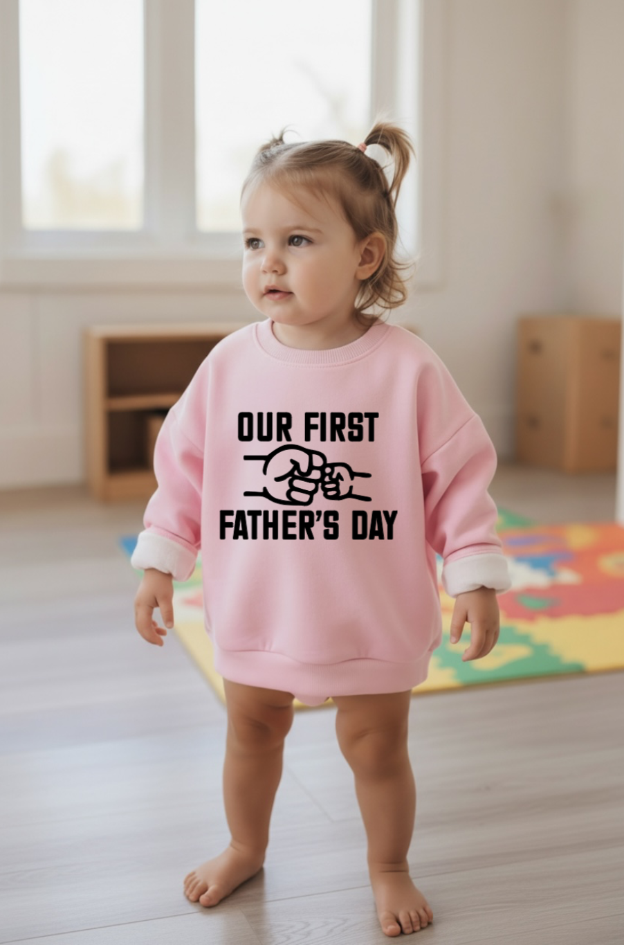 FIRST FATHERS DAY SWEATSHIRT