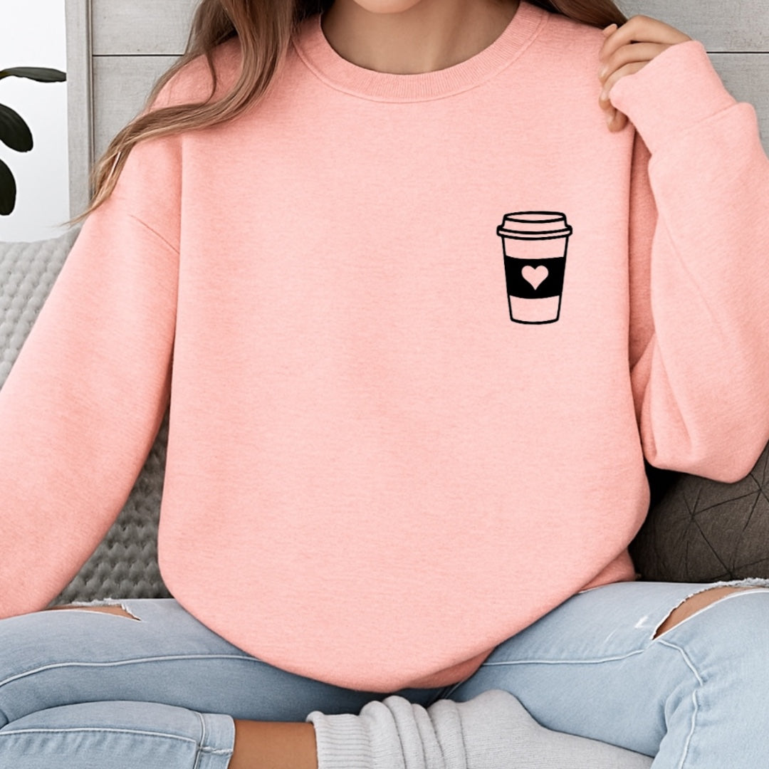 I LOVE ☕️  Sweatshirt