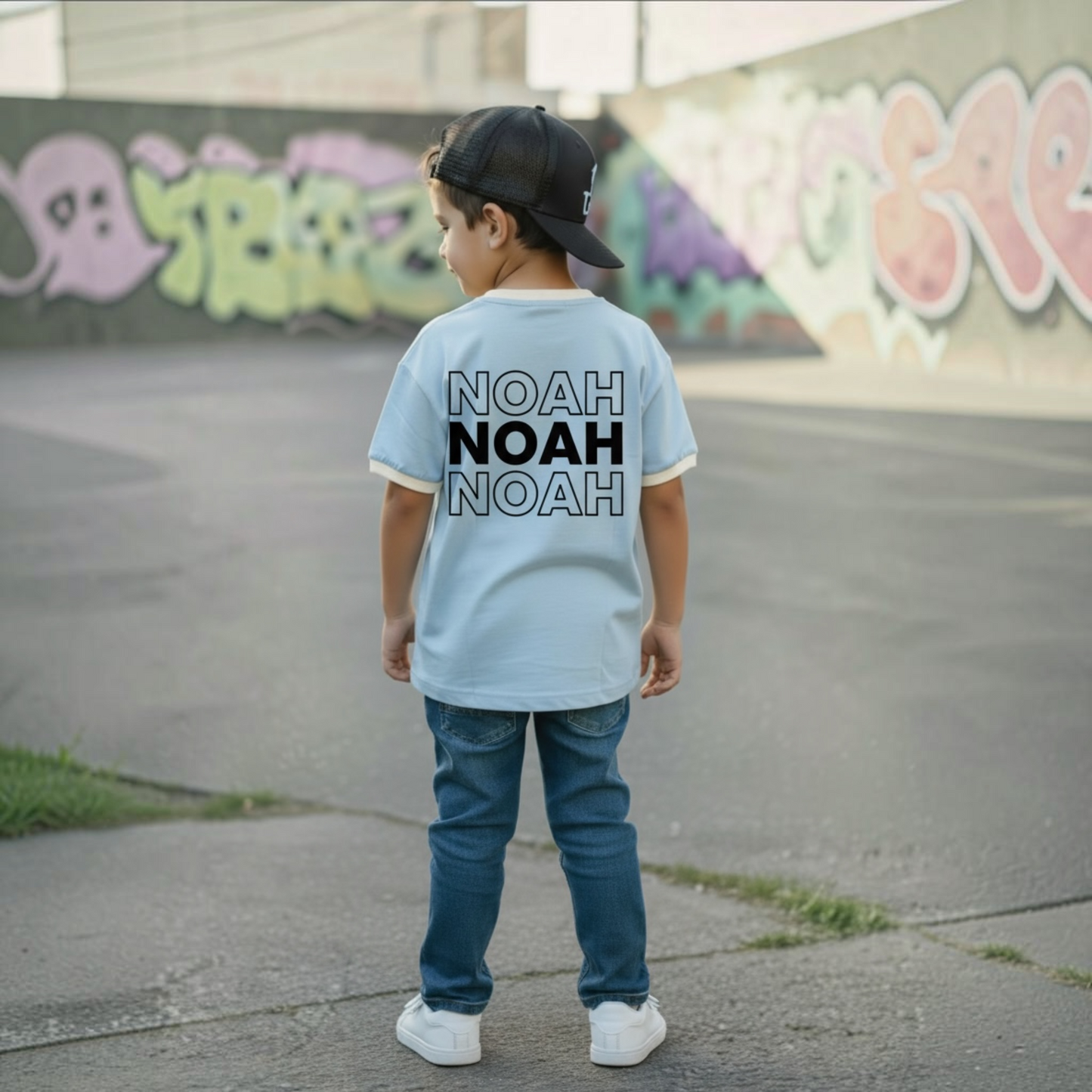 REPEAT NAME TEE