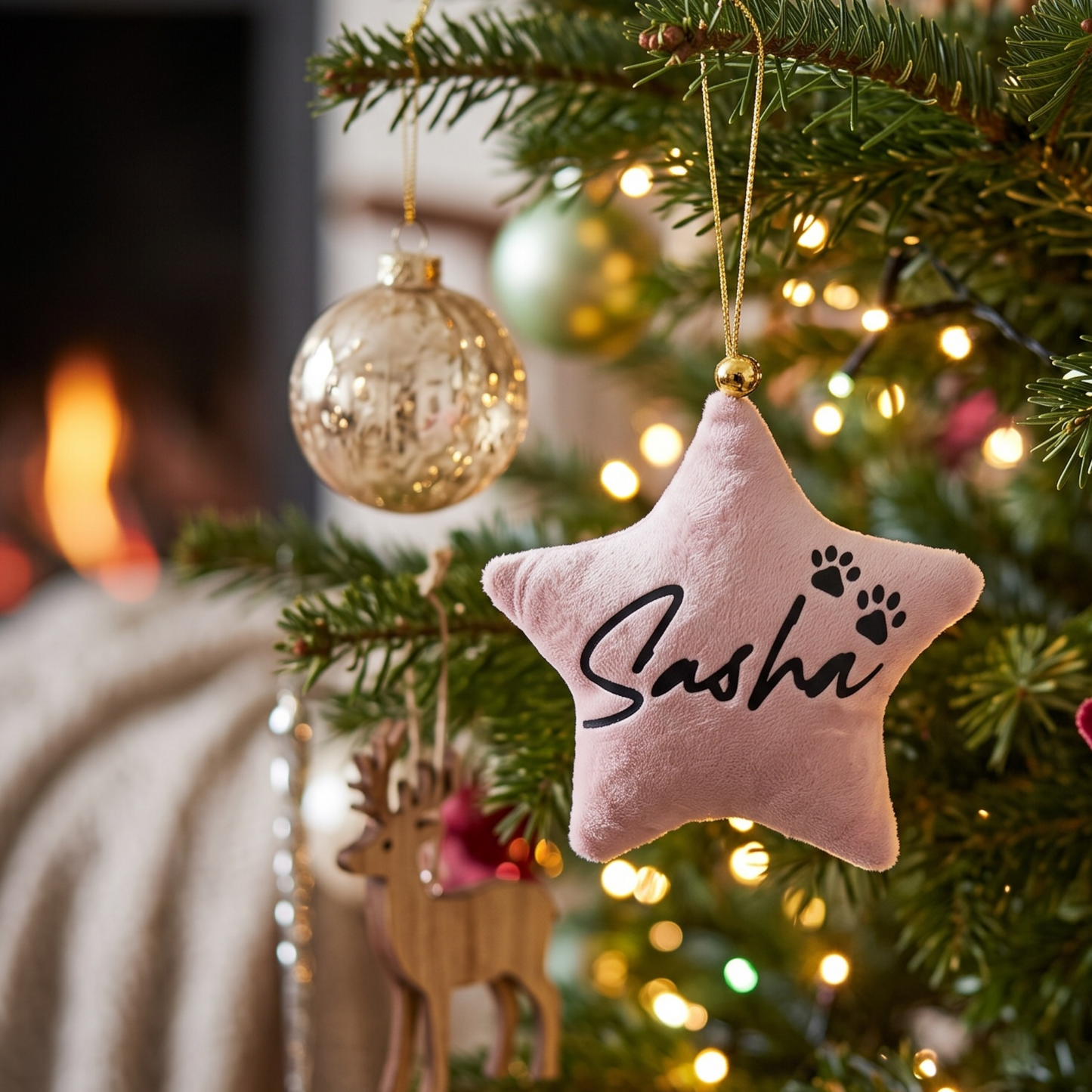 DOG STAR DECORATION