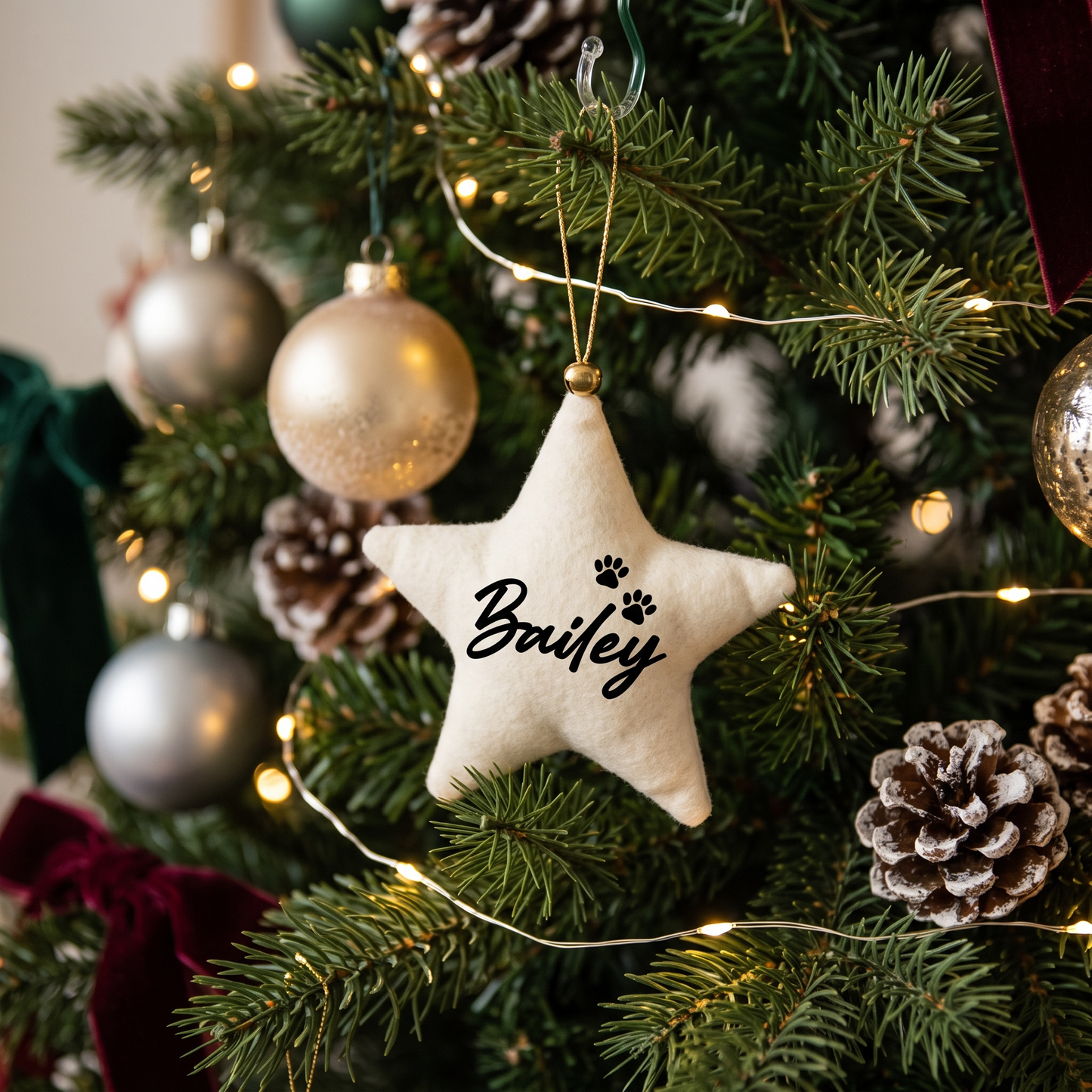 DOG STAR DECORATION