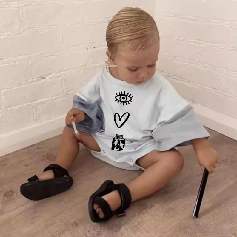 I LOVE 🥛Romper