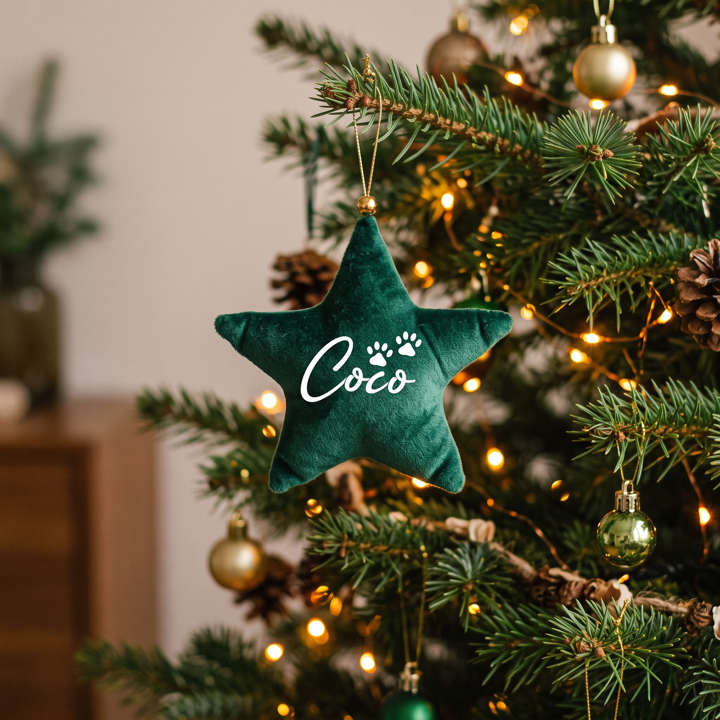 DOG STAR DECORATION