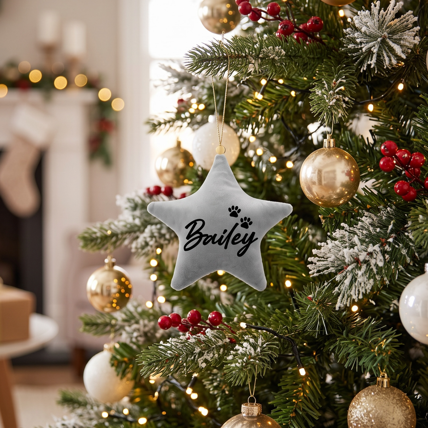 DOG STAR DECORATION