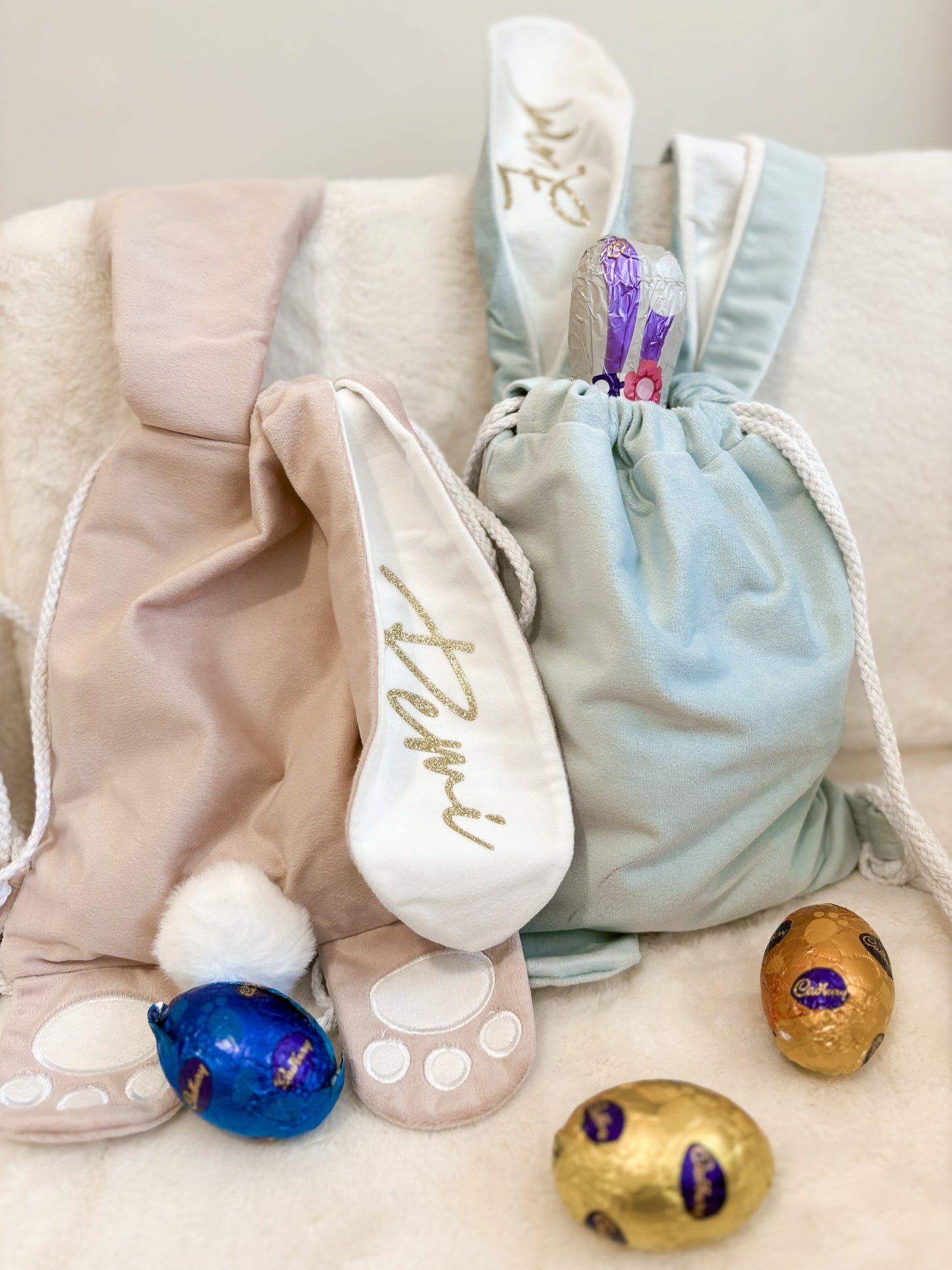 BUNNY BACKPACK - Light Pink