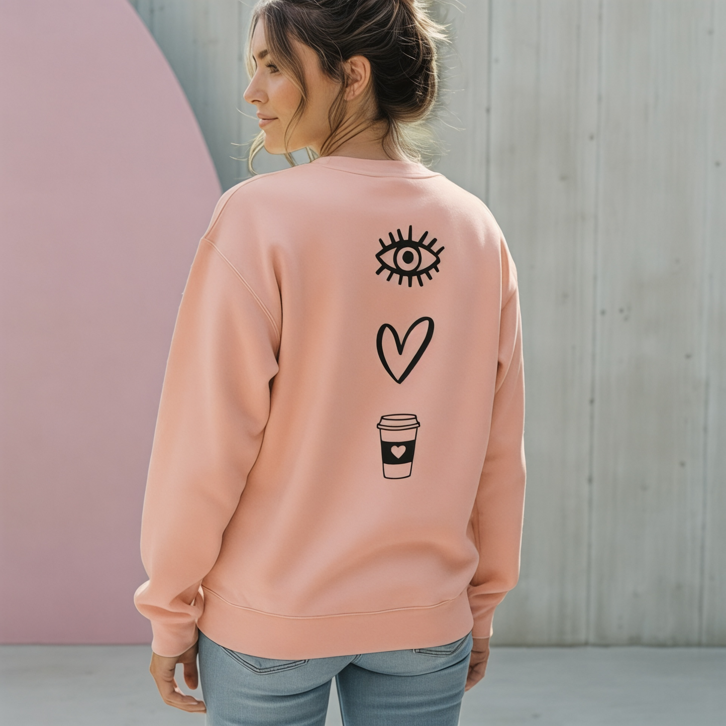 I LOVE ☕️  Sweatshirt