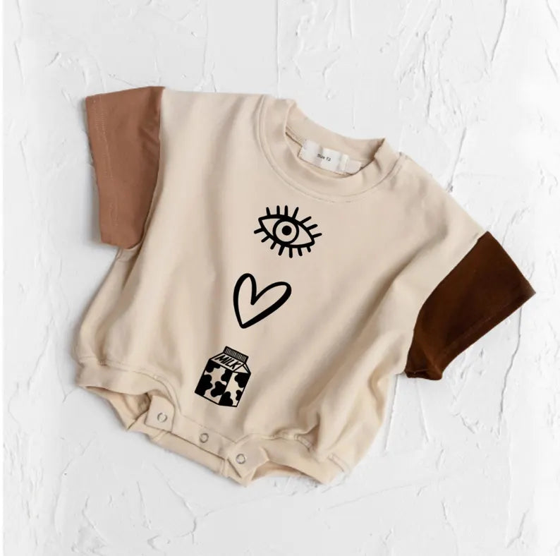 I LOVE 🥛Romper