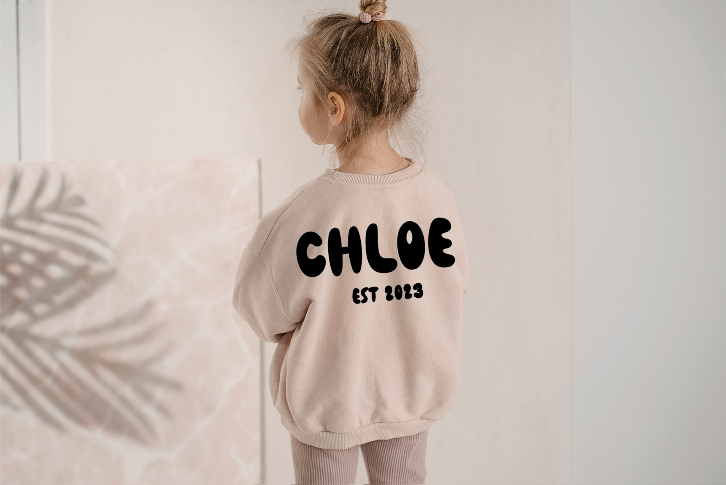 BUBBLE NAME & EST SWEATSHIRT