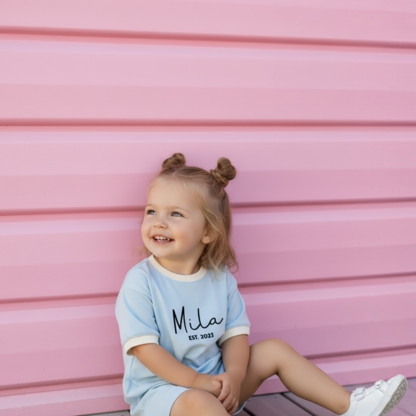 CURSIVE NAME & EST TEE