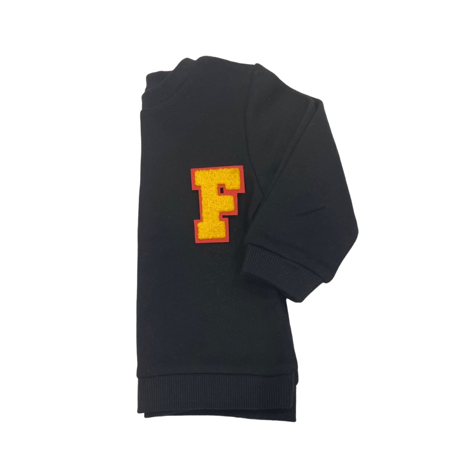 CHENILLE INITIAL SWEATSHIRT