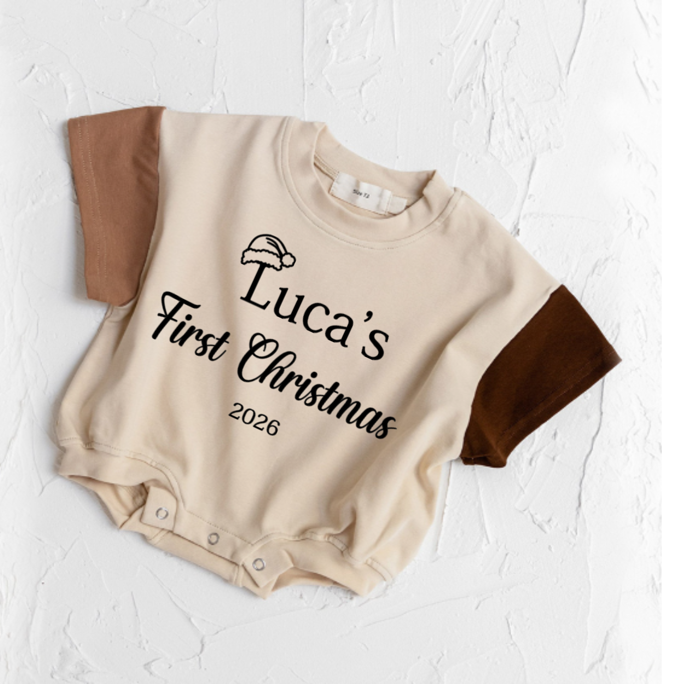 FIRST CHRISTMAS ROMPER - Personalised