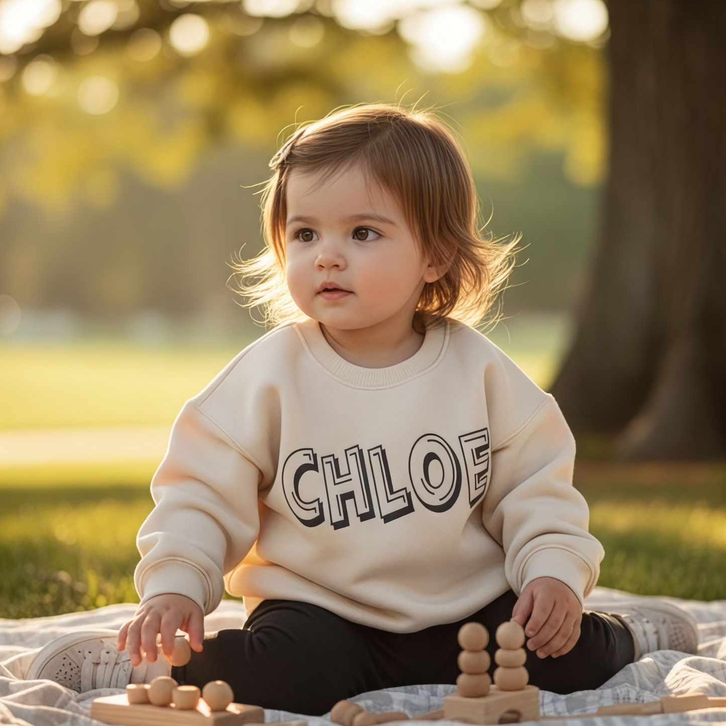 BOLD NAME SWEATSHIRT